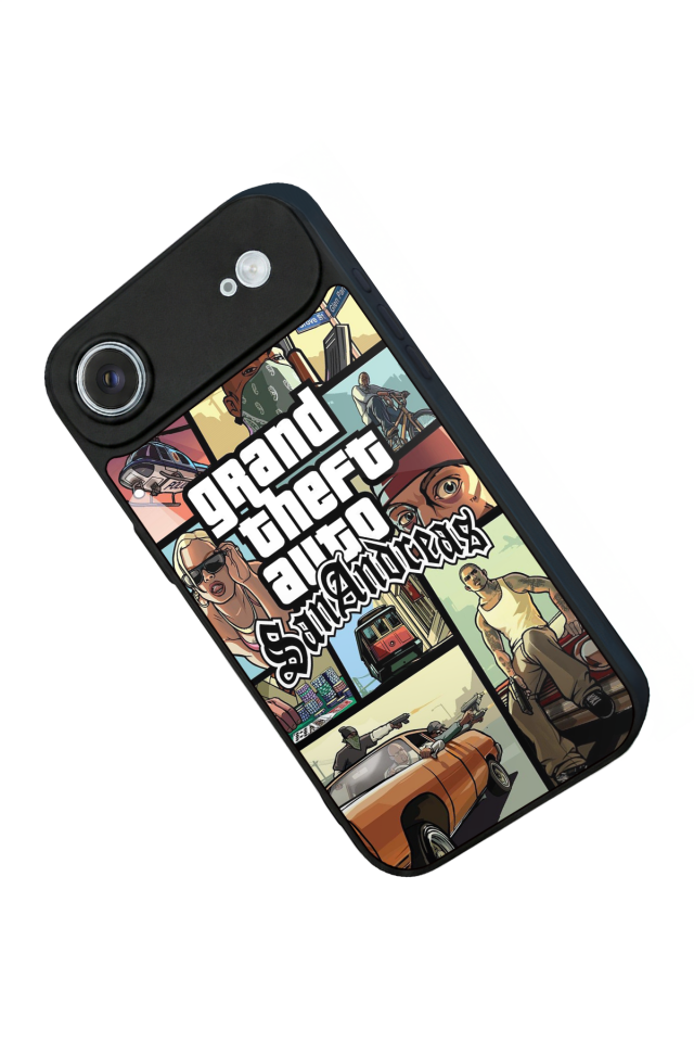 iPhone 17 Air Uyumlu GTA Tasarımlı Glossy Premium Kılıf
