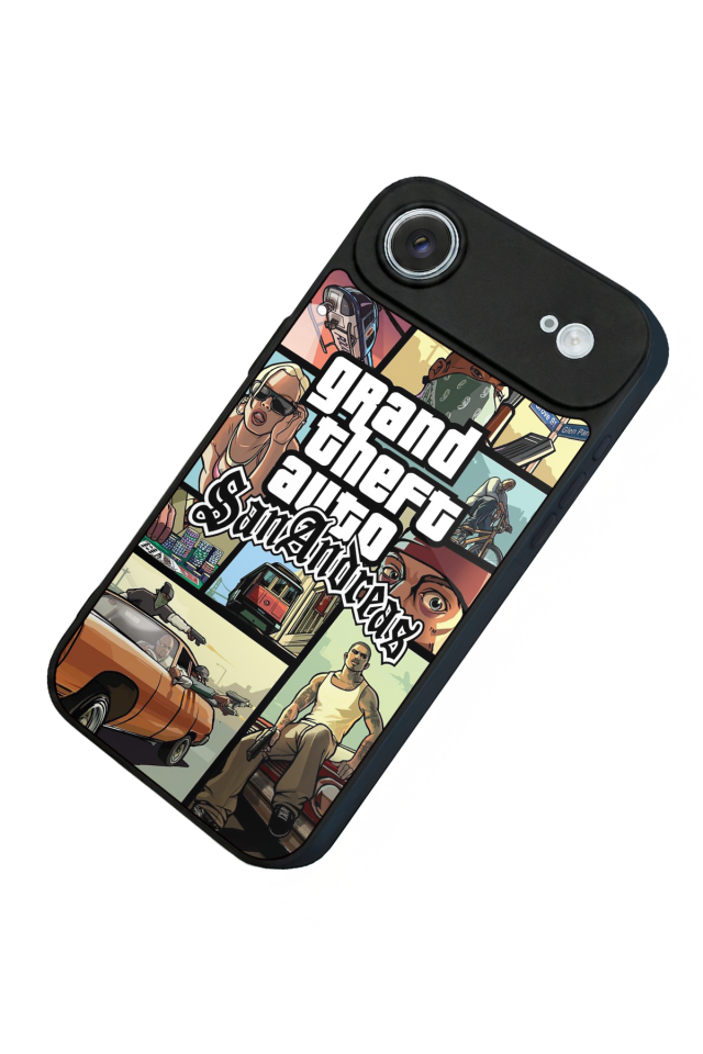 iPhone 17 Air Uyumlu GTA Tasarımlı Glossy Premium Kılıf