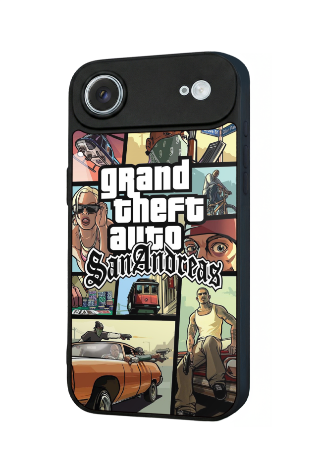 iPhone 17 Air Uyumlu GTA Tasarımlı Glossy Premium Kılıf