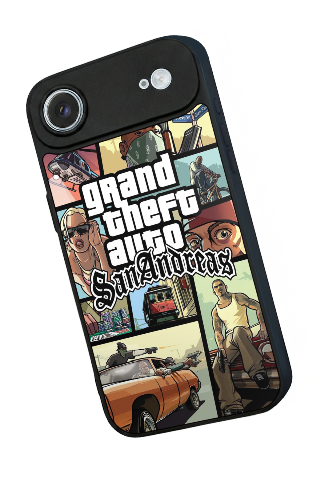 iPhone 17 Air Uyumlu GTA Tasarımlı Glossy Premium Kılıf