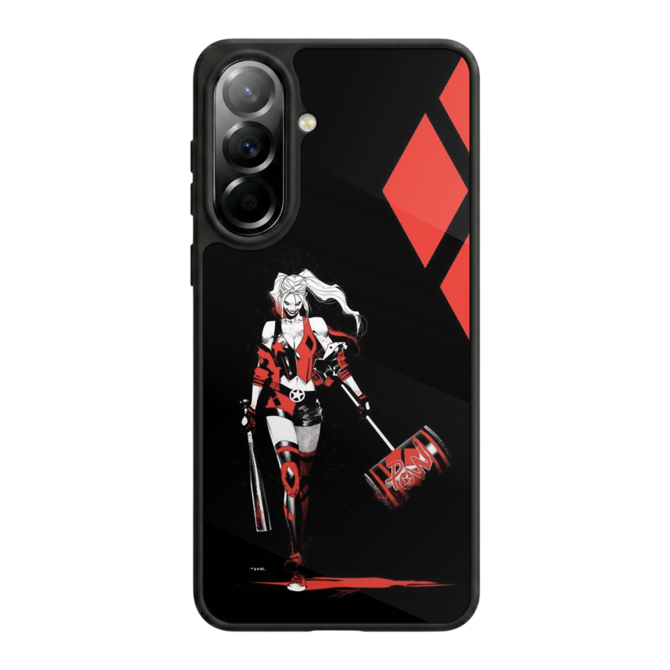 Samsung Galaxy A37 Uyumlu HarleyQueen Tasarımlı Glossy Premium Kılıf
