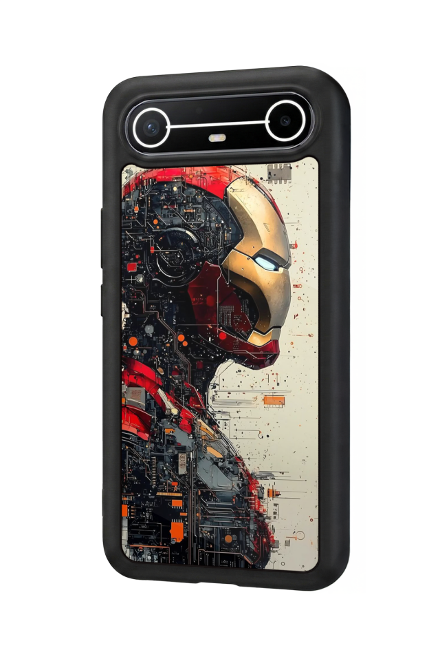 Tecno Spark Slim 5G Uyumlu  Iron Man ( Demir Adam ) Tasarımlı Glossy Premium Kılıf