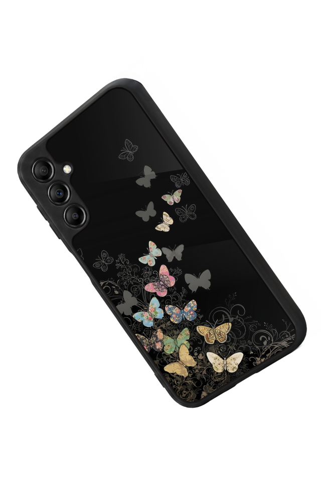 Samsung Galaxy A14 Uyumlu Kelebek Tasarımlı Glossy Premium Kılıf