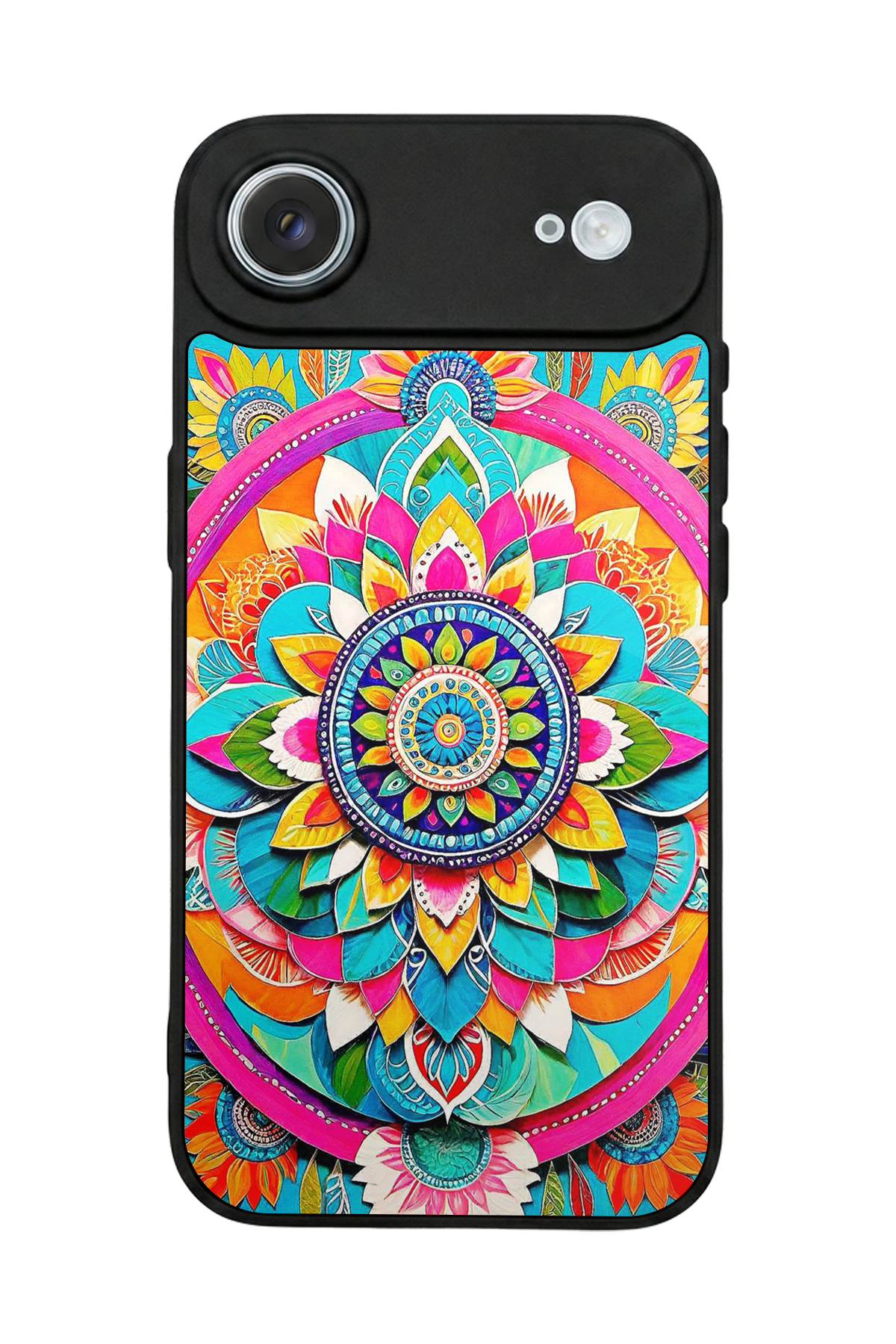 iPhone 17 Air Uyumlu Mandala Tasarımlı Glossy Premium Kılıf