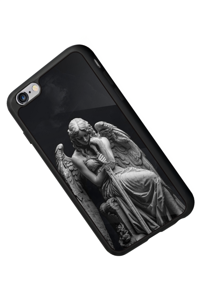 iPhone 6s Plus Uyumlu Melek Tasarımlı Glossy Premium Kılıf