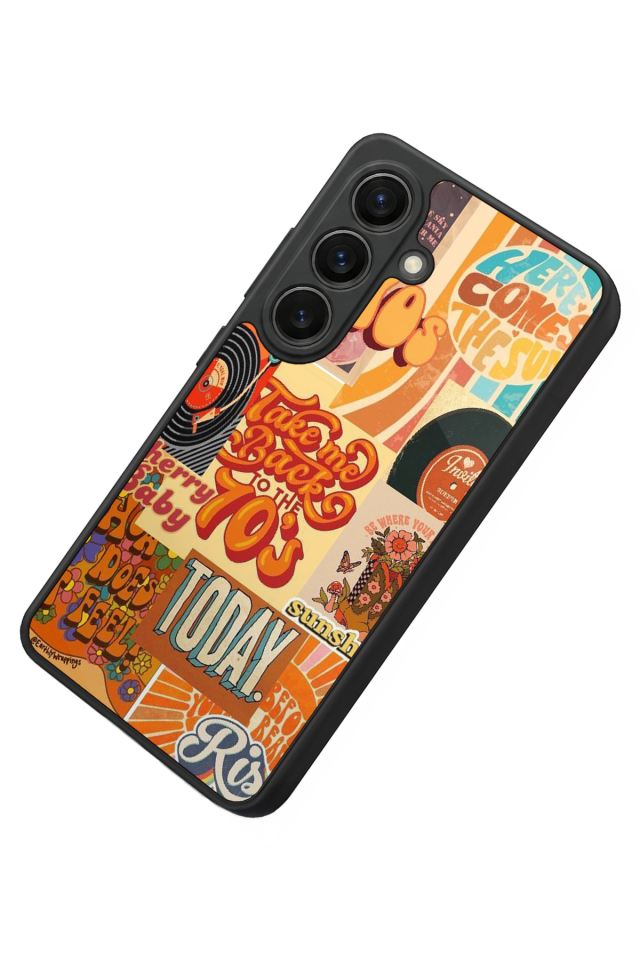 Samsung Galaxy S26 Uyumlu Poster Tasarımlı Glossy Premium Kılıf