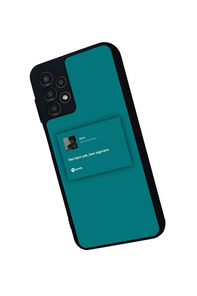 Samsung Galaxy A23 Uyumlu Sarki Sozleri Tasarımlı Glossy Premium Kılıf