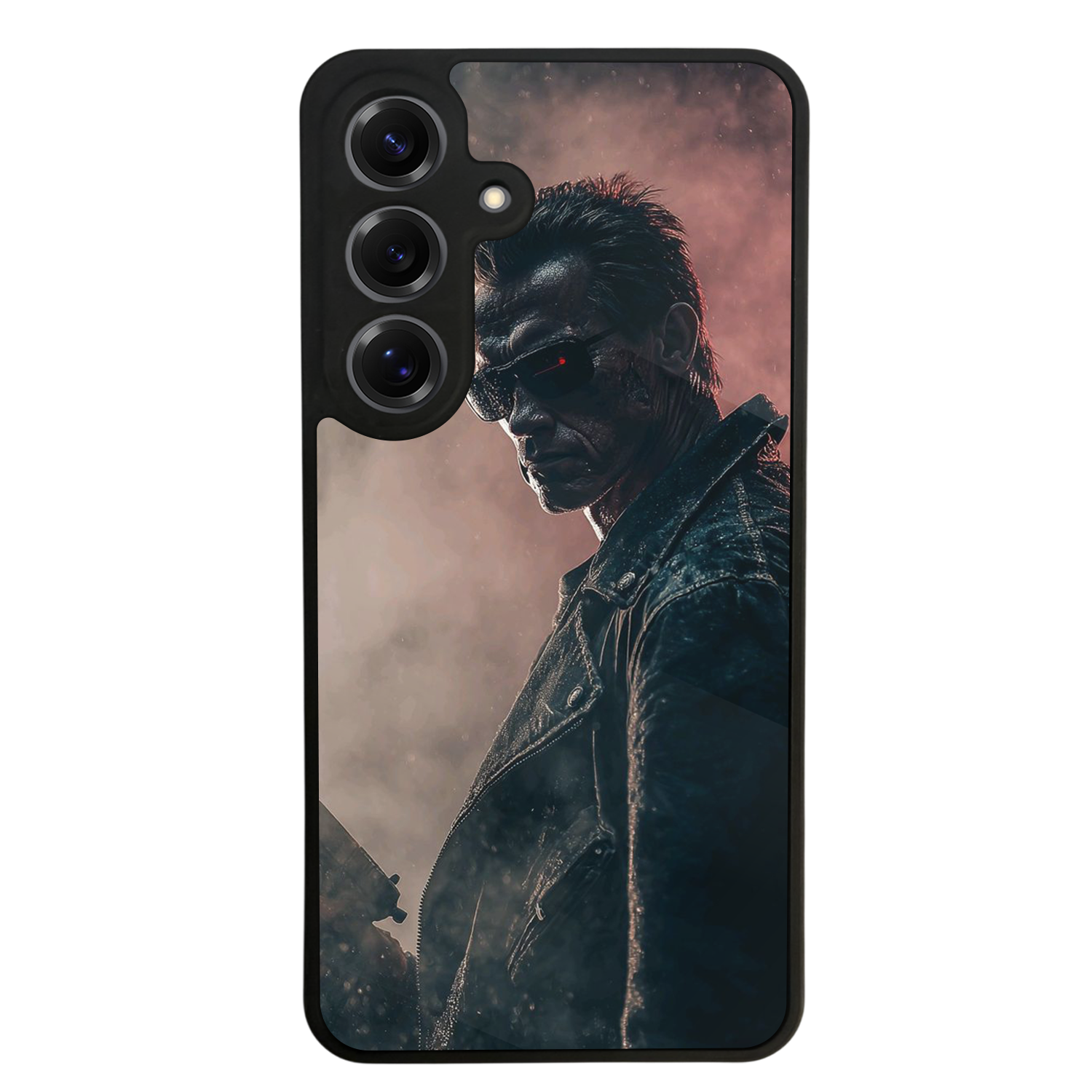 Samsung Galaxy S25 Uyumlu Terminator Tasarımlı Glossy Premium Kılıf