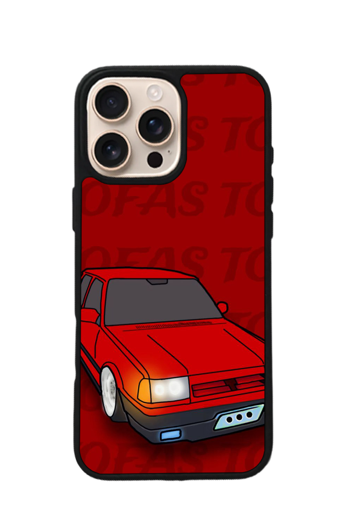iPhone 14 Pro Max Uyumlu Tofas Tasarımlı Glossy Premium Kılıf