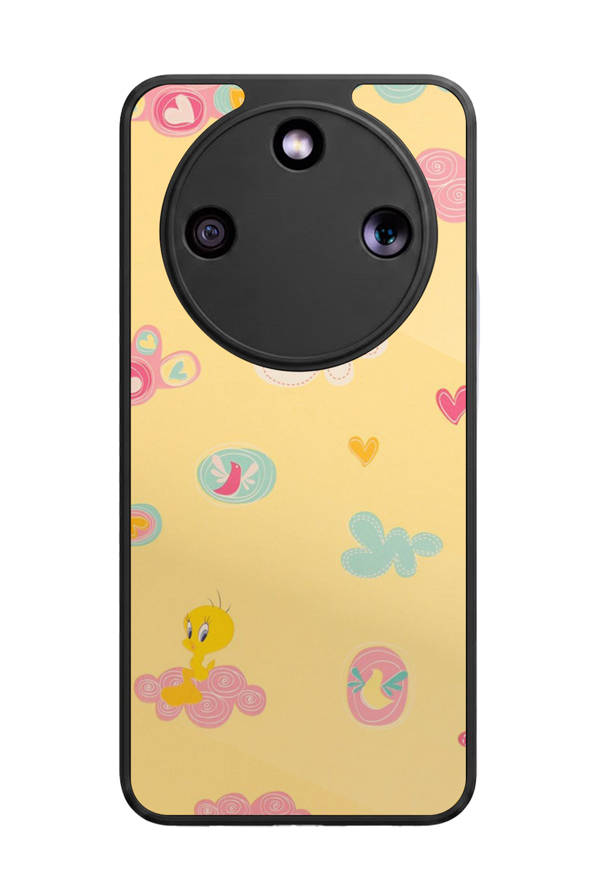 Honor Magic 8 Lite Uyumlu Tweety Tasarımlı Glossy Premium Kılıf