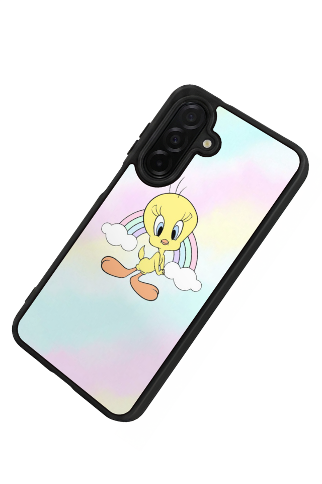 Samsung Galaxy A36 Uyumlu Tweety Tasarımlı Glossy Premium Kılıf