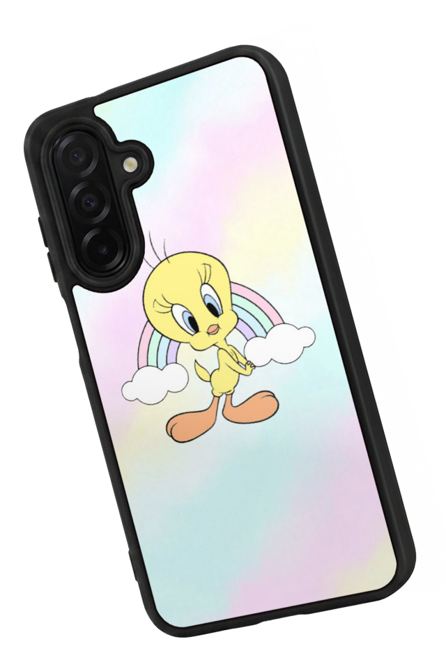 Samsung Galaxy A36 Uyumlu Tweety Tasarımlı Glossy Premium Kılıf