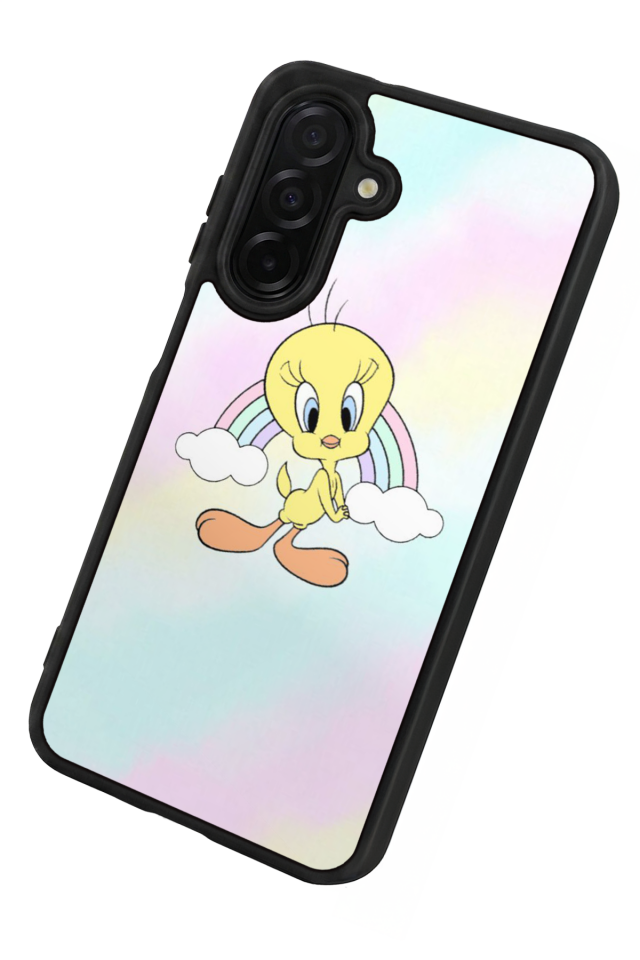 Samsung Galaxy A36 Uyumlu Tweety Tasarımlı Glossy Premium Kılıf