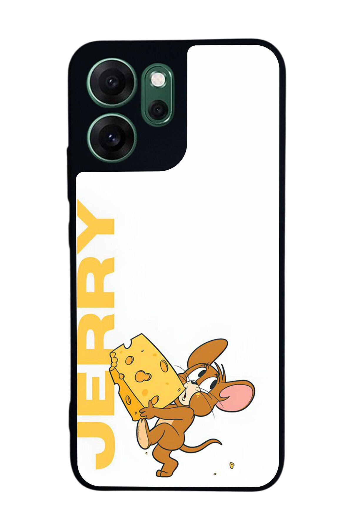Oppo Reno 14F Uyumlu Tom And Jerry Tasarımlı Glossy Premium Kılıf
