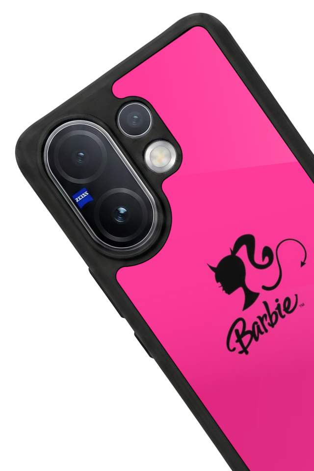 Vivo V60 Uyumlu Barbie Tasarımlı Glossy Premium Kılıf