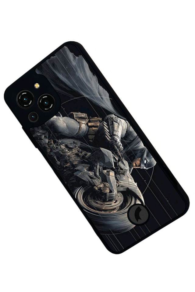 Reeder S23 Pro Max Uyumlu Batman Tasarımlı Glossy Premium Kılıf