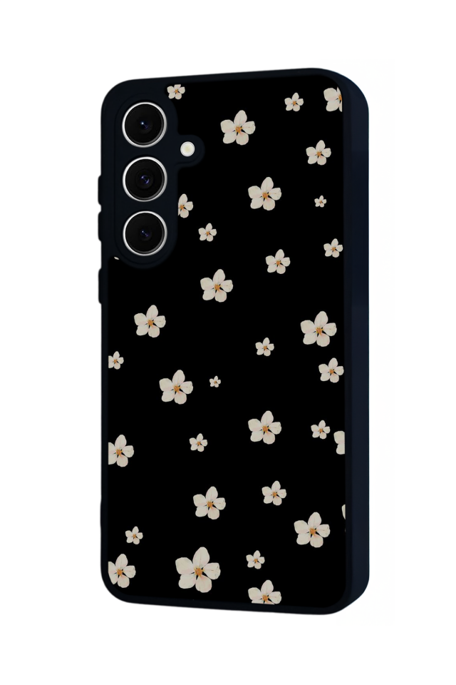 Samsung Galaxy A16 Uyumlu Cicek Tasarımlı Glossy Premium Kılıf