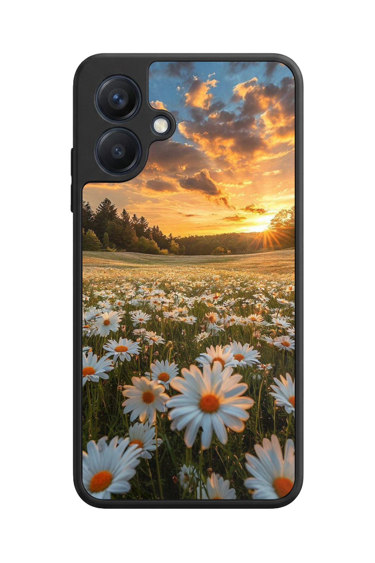 Samsung Galaxy A07 Uyumlu Cicek Tasarımlı Glossy Premium Kılıf