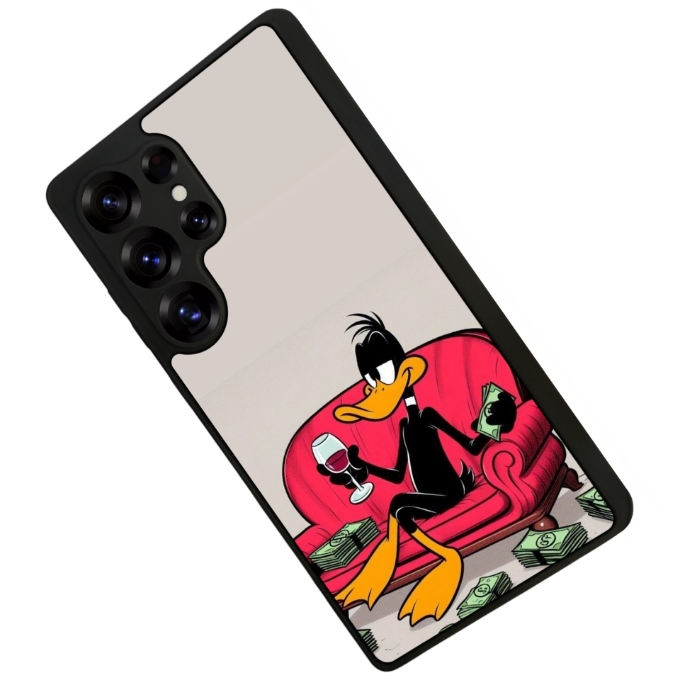Samsung Galaxy S25 Ultra Uyumlu Kiraz Tasarımlı Glossy Premium Kılıf