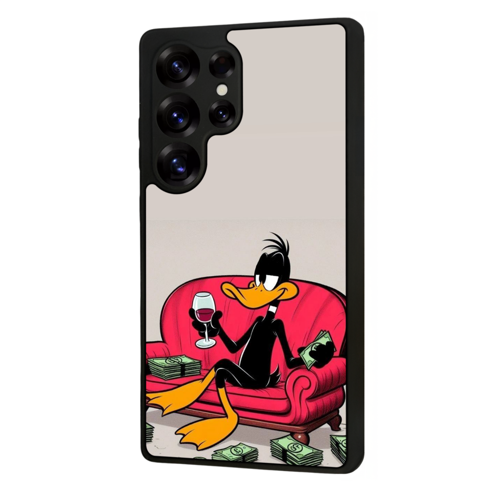 Samsung Galaxy S25 Ultra Uyumlu Kiraz Tasarımlı Glossy Premium Kılıf