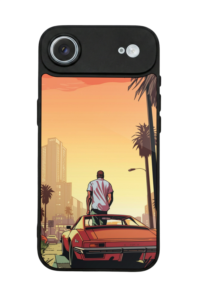 iPhone 17 Air Uyumlu GTA Tasarımlı Glossy Premium Kılıf