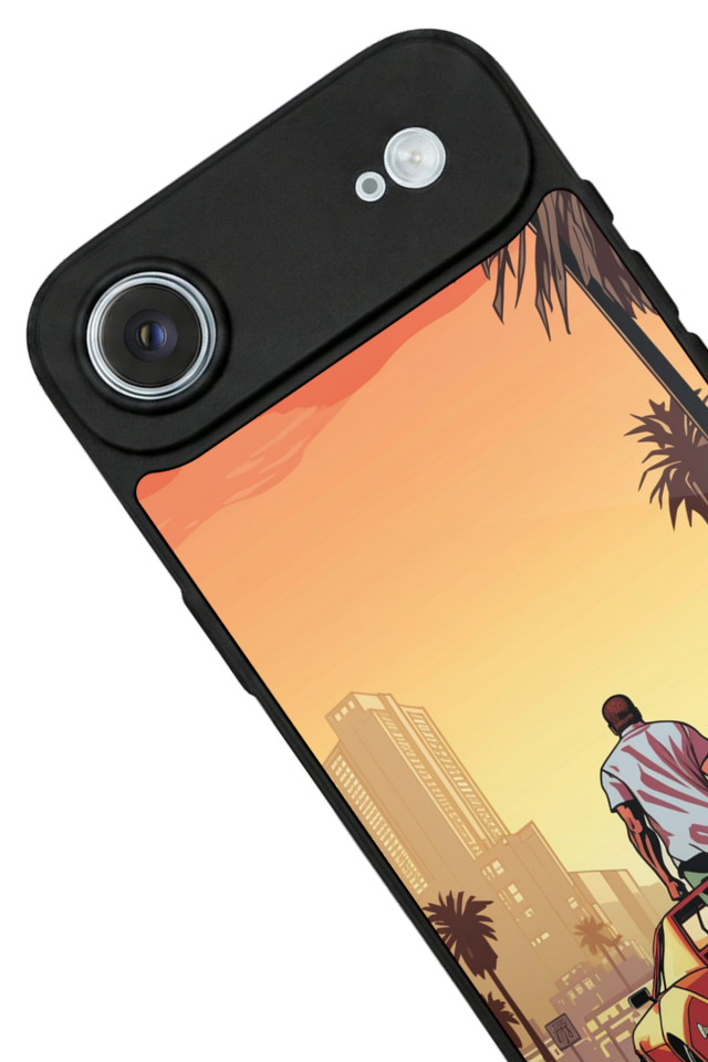 iPhone 17 Air Uyumlu GTA Tasarımlı Glossy Premium Kılıf