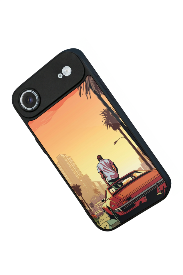iPhone 17 Air Uyumlu GTA Tasarımlı Glossy Premium Kılıf