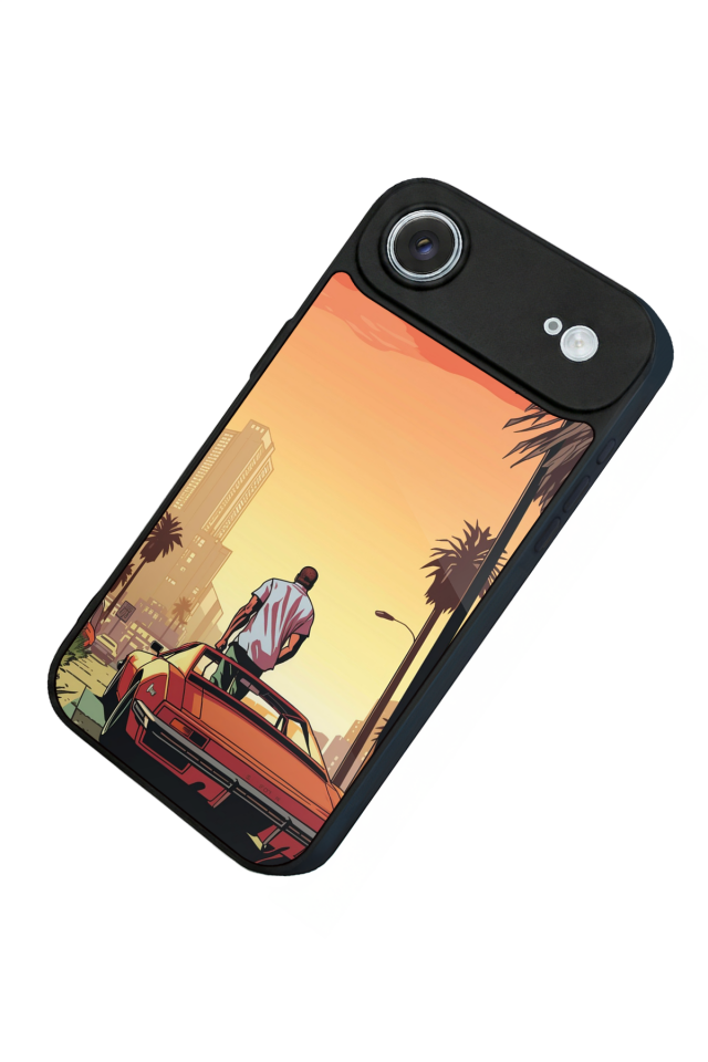 iPhone 17 Air Uyumlu GTA Tasarımlı Glossy Premium Kılıf