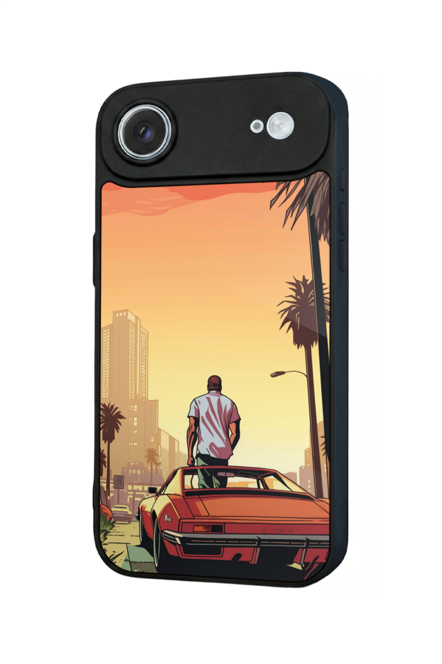 iPhone 17 Air Uyumlu GTA Tasarımlı Glossy Premium Kılıf