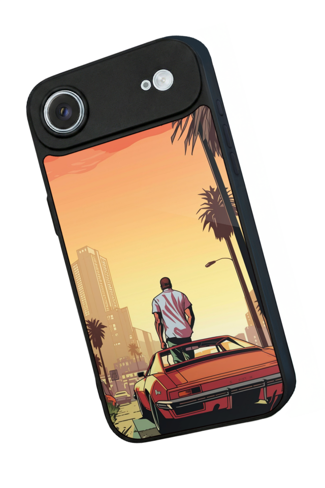 iPhone 17 Air Uyumlu GTA Tasarımlı Glossy Premium Kılıf