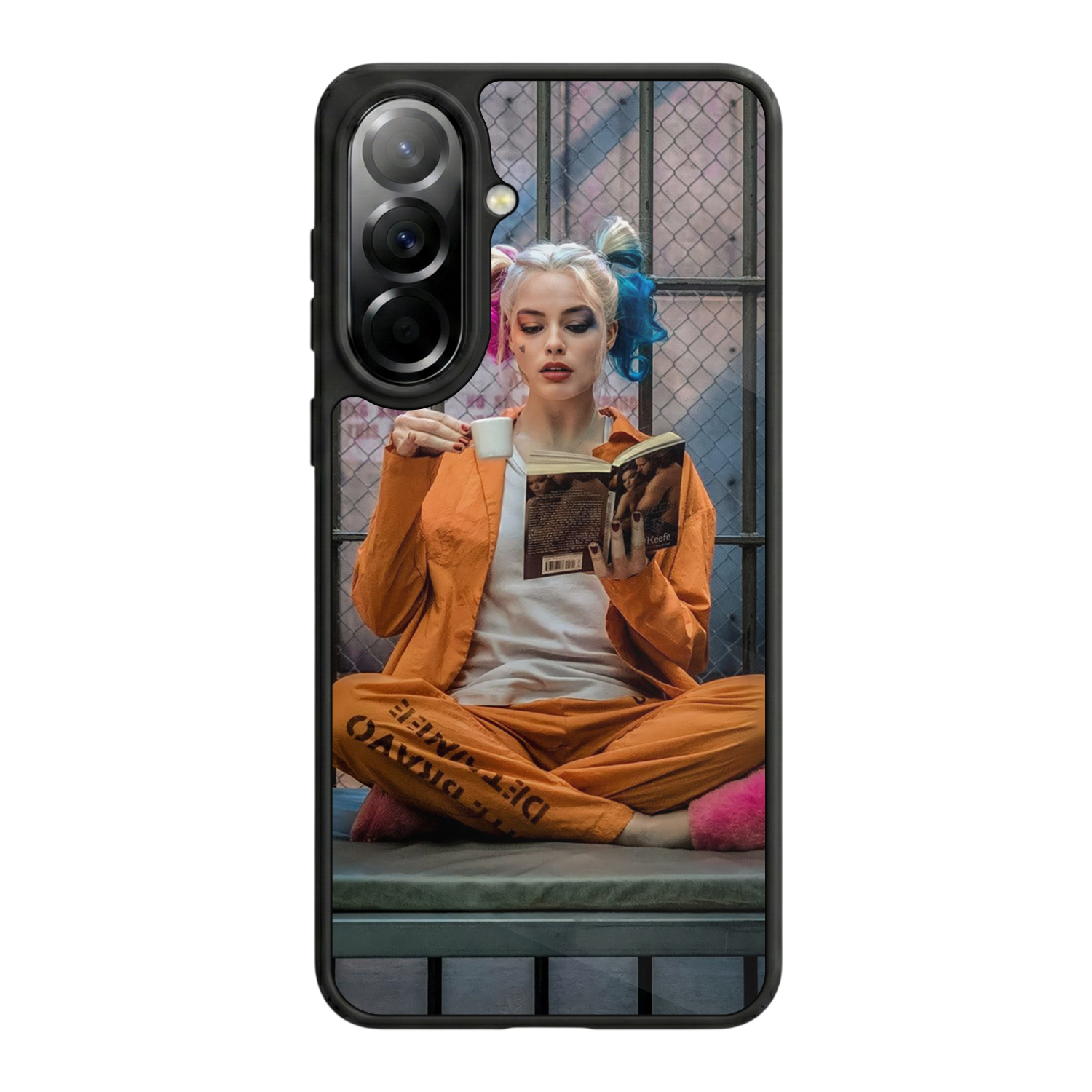 Samsung Galaxy A37 Uyumlu HarleyQueen Tasarımlı Glossy Premium Kılıf