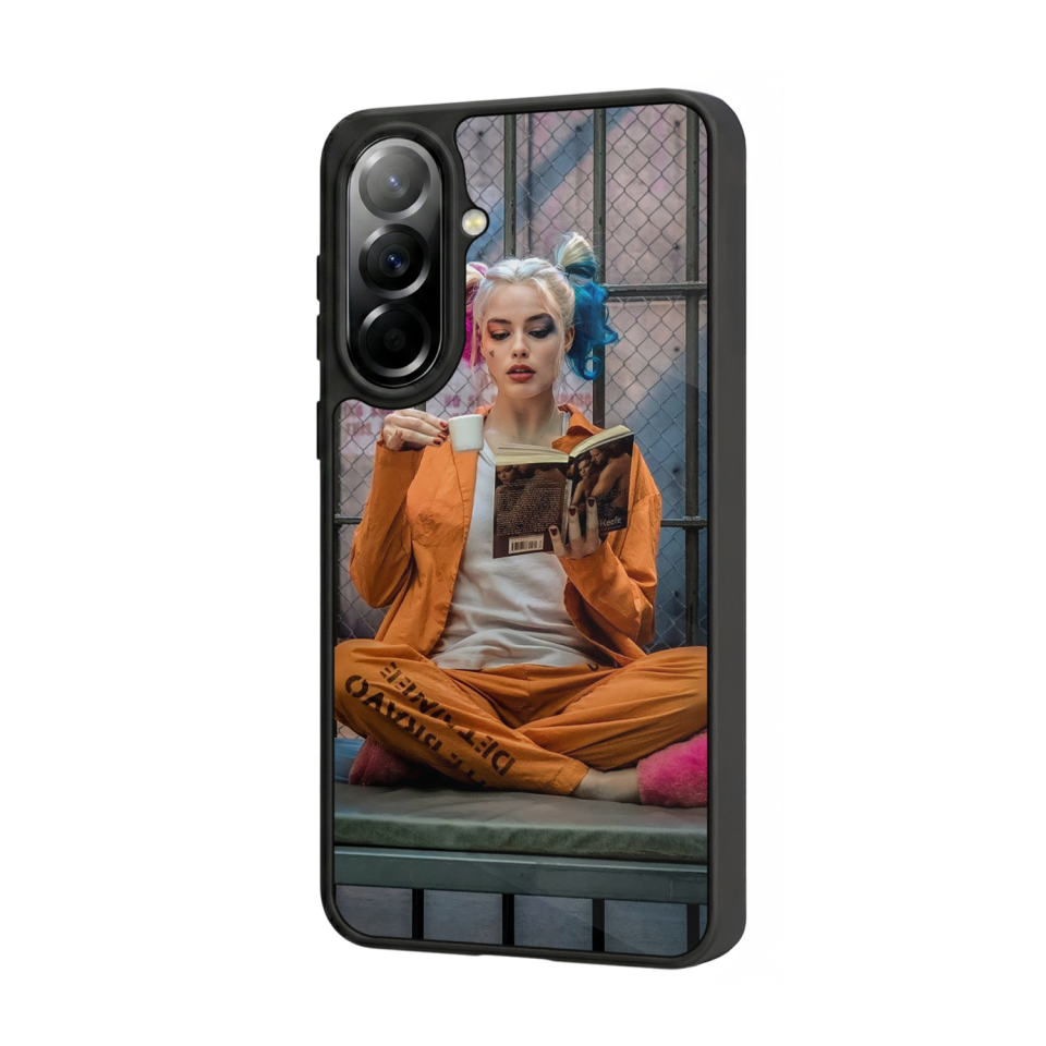 Samsung Galaxy A37 Uyumlu HarleyQueen Tasarımlı Glossy Premium Kılıf