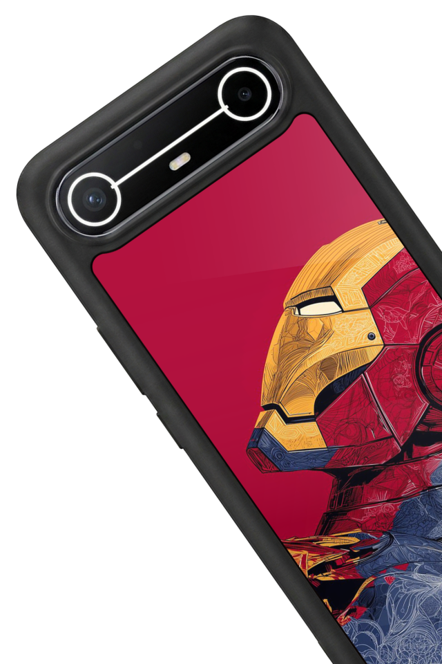 Tecno Spark Slim 5G Uyumlu  Iron Man ( Demir Adam ) Tasarımlı Glossy Premium Kılıf