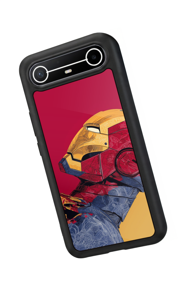 Tecno Spark Slim 5G Uyumlu  Iron Man ( Demir Adam ) Tasarımlı Glossy Premium Kılıf