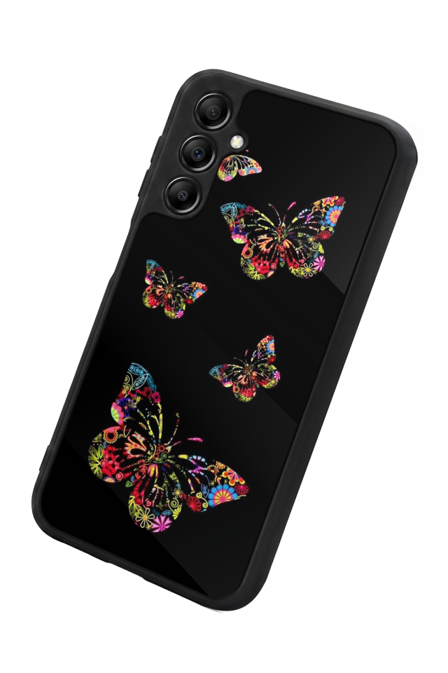 Samsung Galaxy A14 Uyumlu Kelebek Tasarımlı Glossy Premium Kılıf