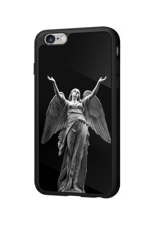 iPhone 6s Plus Uyumlu Melek Tasarımlı Glossy Premium Kılıf
