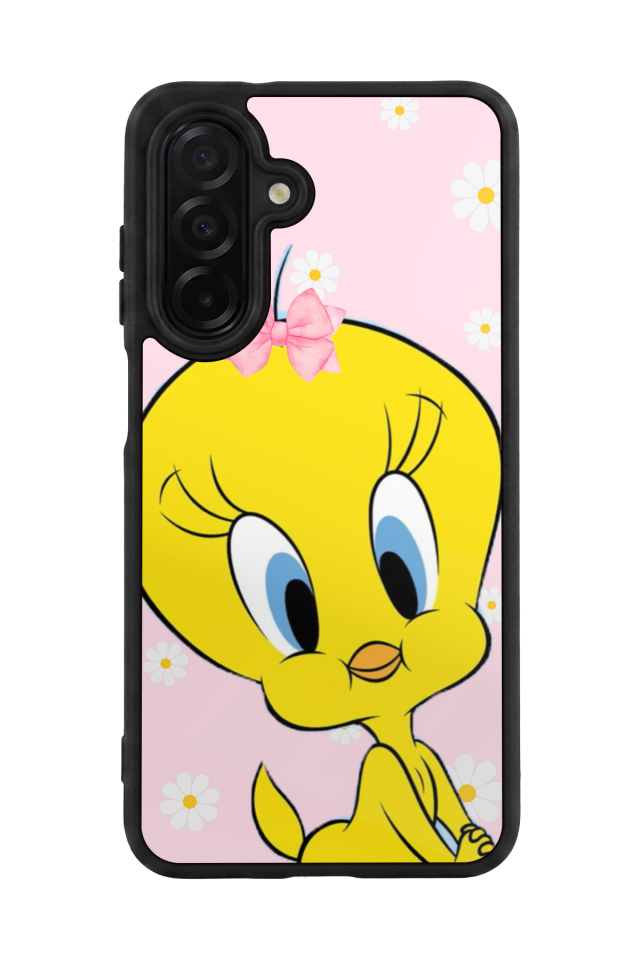 Samsung Galaxy A36 Uyumlu Tweety Tasarımlı Glossy Premium Kılıf