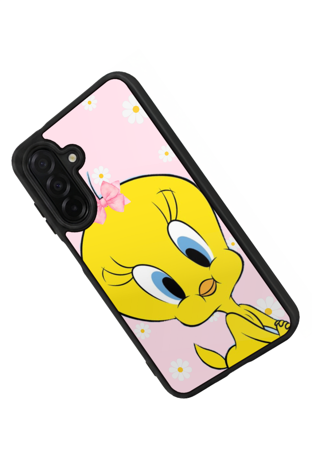 Samsung Galaxy A36 Uyumlu Tweety Tasarımlı Glossy Premium Kılıf