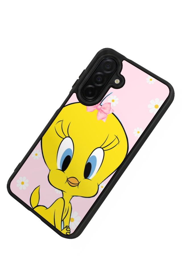 Samsung Galaxy A36 Uyumlu Tweety Tasarımlı Glossy Premium Kılıf