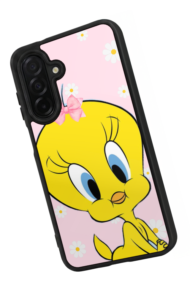 Samsung Galaxy A36 Uyumlu Tweety Tasarımlı Glossy Premium Kılıf