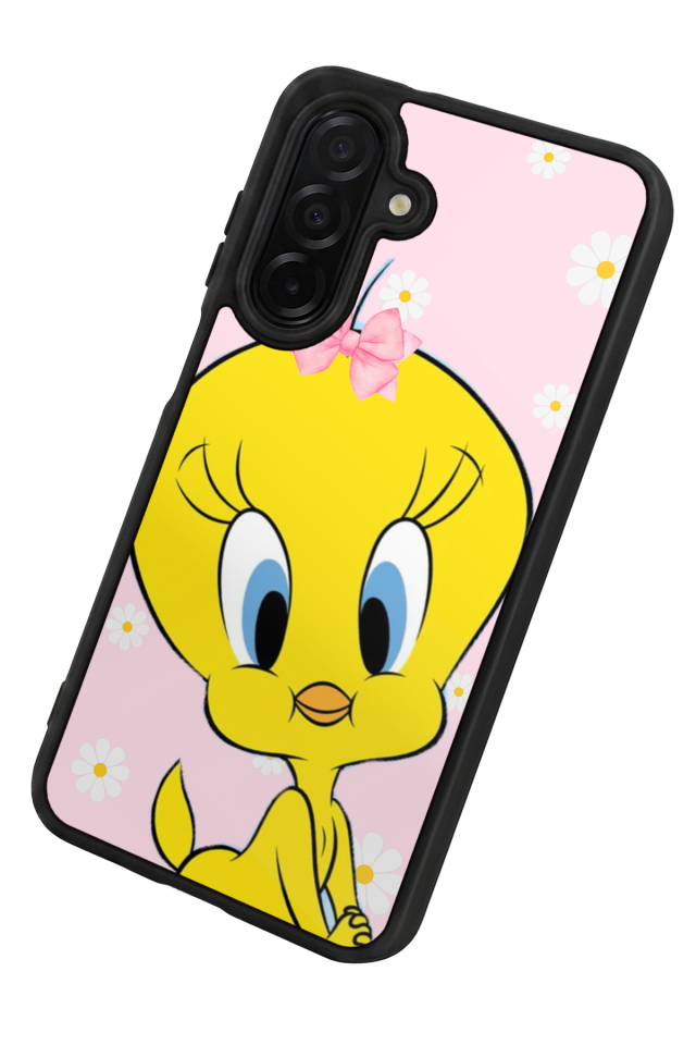 Samsung Galaxy A36 Uyumlu Tweety Tasarımlı Glossy Premium Kılıf