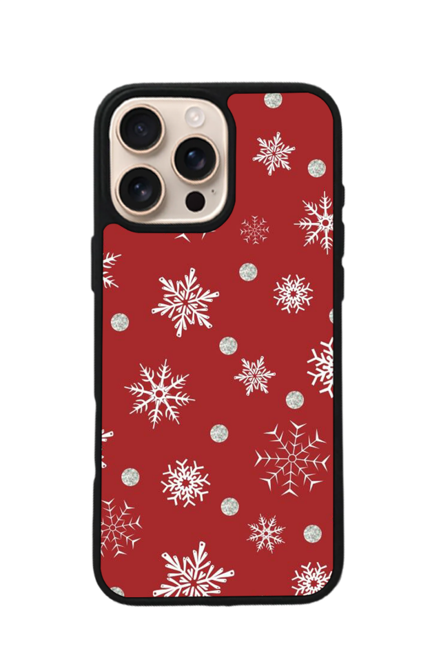 iPhone 15 Pro Uyumlu Yilbasi Christmas Tasarımlı Glossy Premium Kılıf