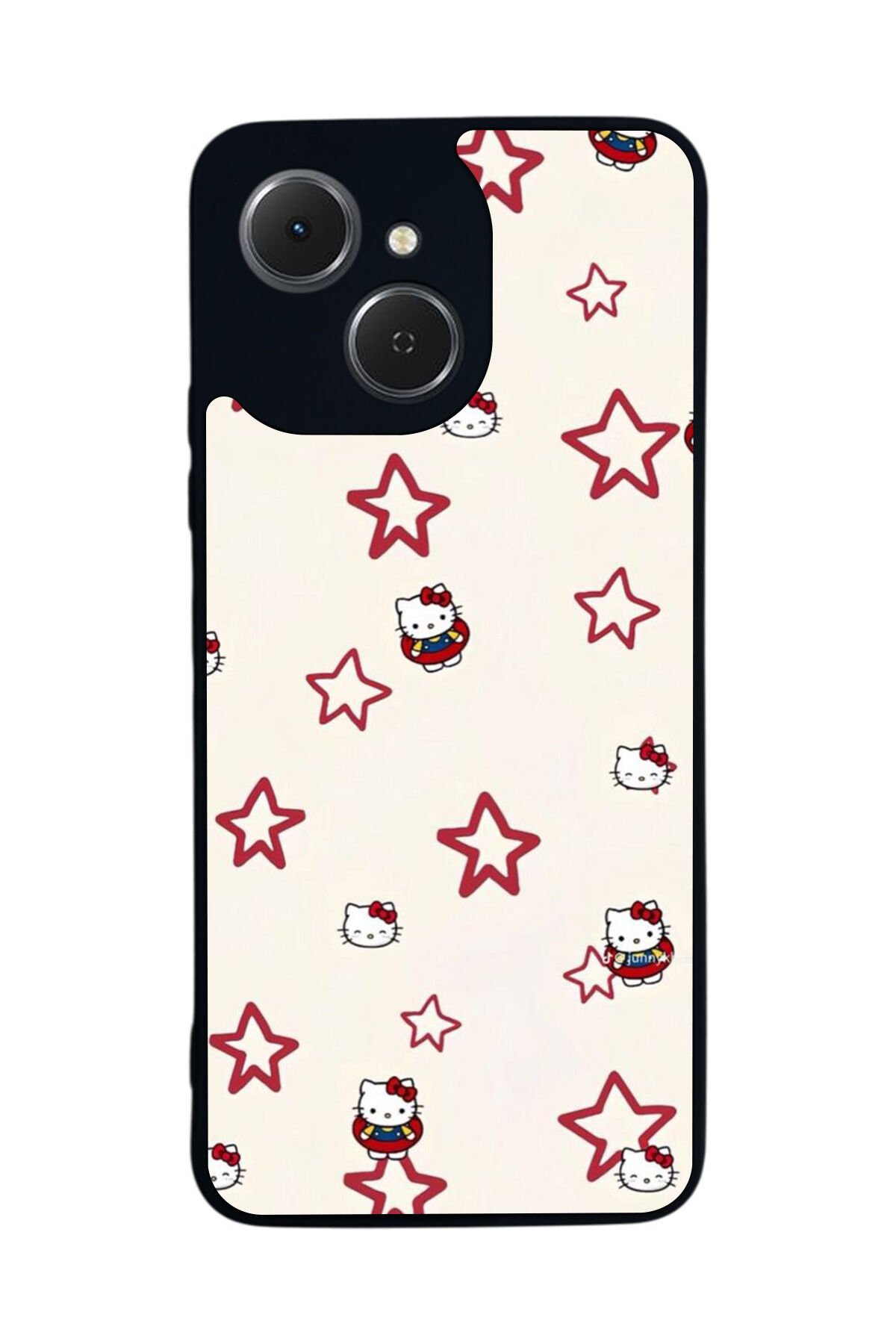 Tecno Spark 40C Uyumlu HelloKitty Tasarımlı Glossy Premium Kılıf