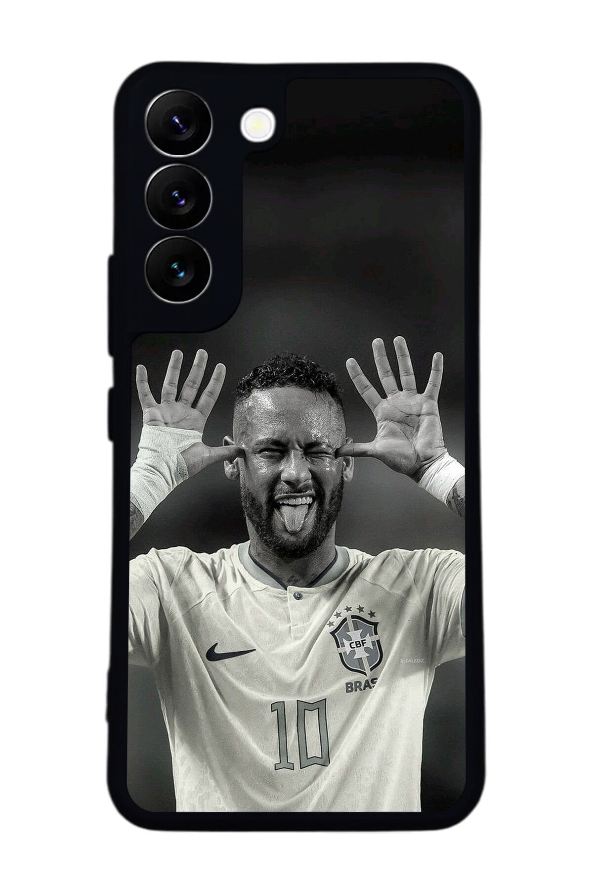 Samsung Galaxy S22 Uyumlu Neymar Tasarımlı Glossy Premium Kılıf