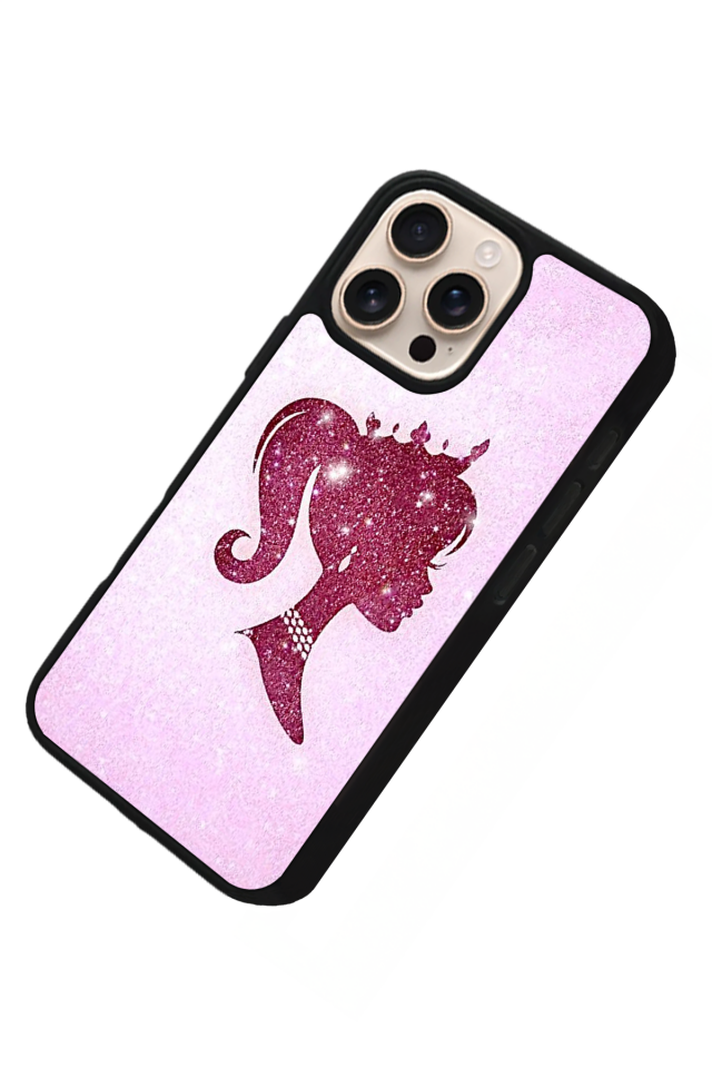 iPhone 16 Pro Max Uyumlu Barbie Tasarımlı Glossy Premium Kılıf