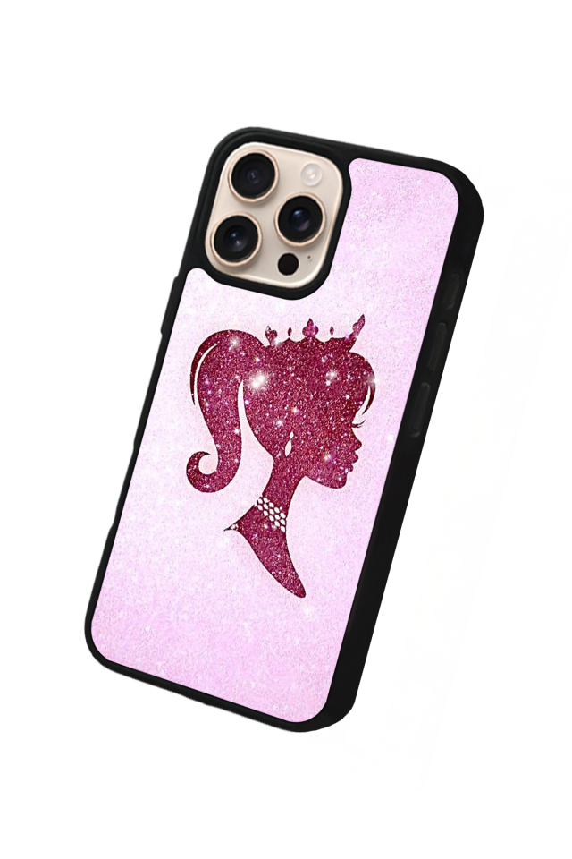 iPhone 16 Pro Max Uyumlu Barbie Tasarımlı Glossy Premium Kılıf