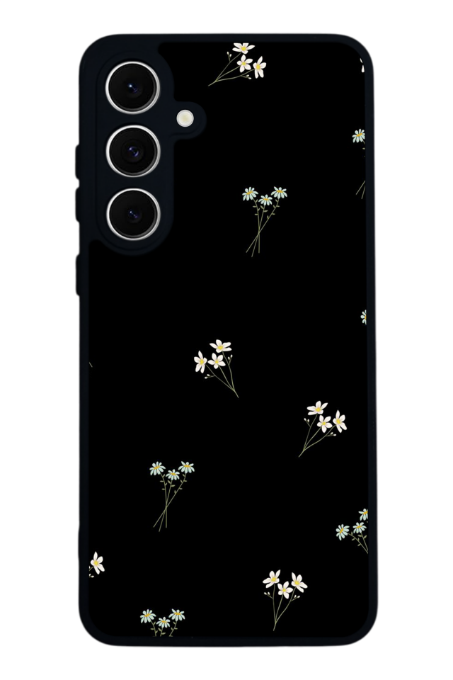 Samsung Galaxy A16 Uyumlu Cicek Tasarımlı Glossy Premium Kılıf