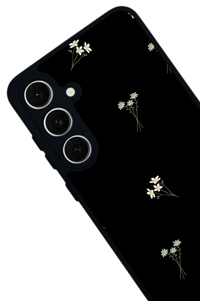 Samsung Galaxy A16 Uyumlu Cicek Tasarımlı Glossy Premium Kılıf