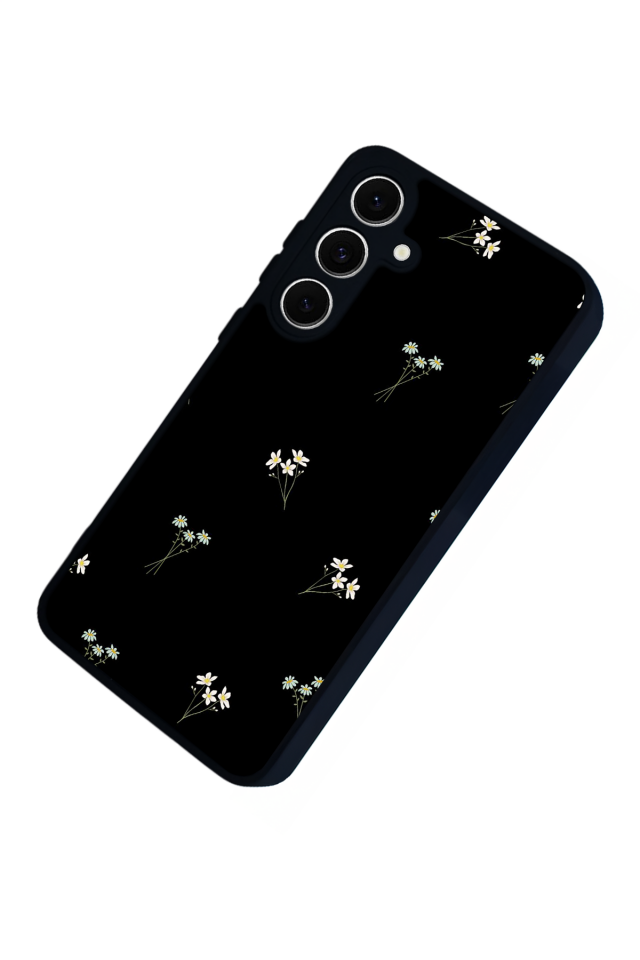 Samsung Galaxy A16 Uyumlu Cicek Tasarımlı Glossy Premium Kılıf