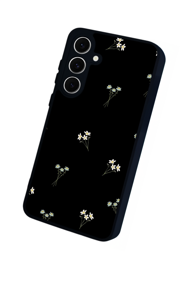 Samsung Galaxy A16 Uyumlu Cicek Tasarımlı Glossy Premium Kılıf